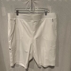 NWT Chico's Elegant White Cargo Shorts